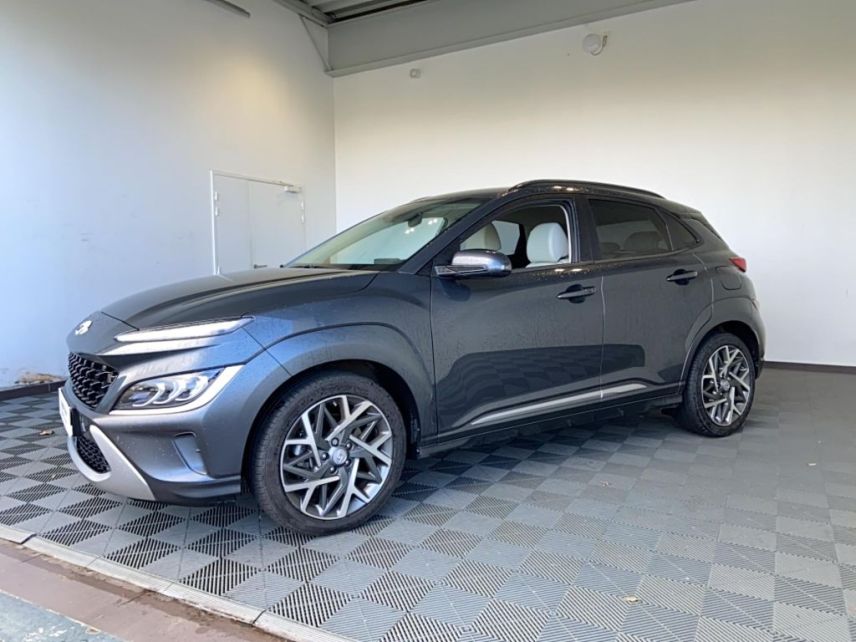 85000 : Hyundai MoceanRent | La Roche-sur-Yon - Océane Auto - HYUNDAI KONA HYBRID Executive - KONA - Gris - Automate sequentiel - Essence / Courant électrique