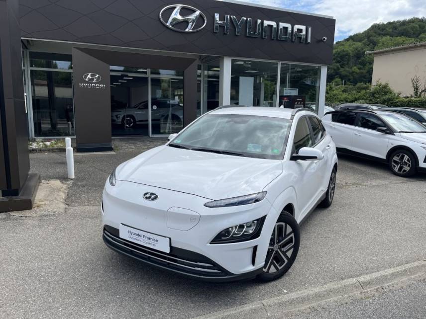 38300 : Hyundai Bourgoin-Jallieu - CENTRAL MOTOR LYON - HYUNDAI KONA ELECTRIC Creative - KONA - Blanc - Automate à fonct. Continu - Courant électrique