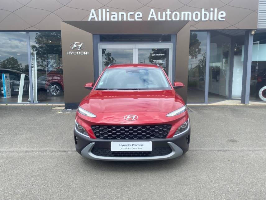 28600 : Hyundai Chartres - Alliance Automobile - HYUNDAI Kona - Kona - Pulse Red Métal - Traction - Hybride : Essence/Electrique