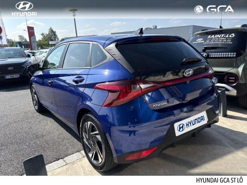 50000 : Hyundai Saint-Lô - GCA - HYUNDAI i20 - i20 - Intense Blue Métal - Traction - Essence/Micro-Hybride
