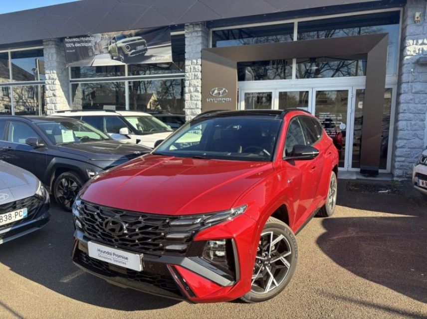 89100 : Hyundai Sens - APS - HYUNDAI Tucson - Tucson - Ultimate Red Métal - Traction - Hybride : Essence/Electrique