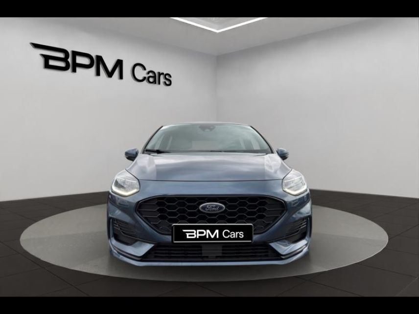 45200 : Hyundai Montargis - BPM Cars - FORD Fiesta - Fiesta - Bleu Azur métallisée - Traction - Essence/Bioethanol