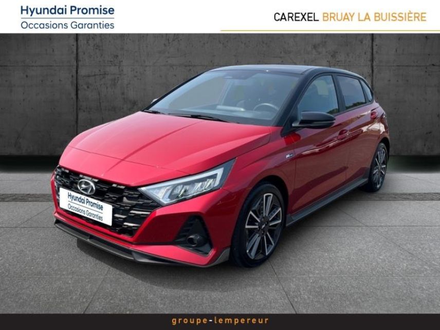 62700 : Hyundai Bruay-La-Buissière - Groupe Lempereur - HYUNDAI i20 - i20 - Dragon Red Métal/Toit/rétro Black - Traction - Essence/Micro-Hybride