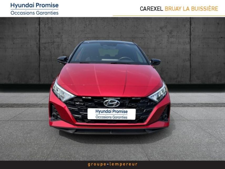 62700 : Hyundai Bruay-La-Buissière - Groupe Lempereur - HYUNDAI i20 - i20 - Dragon Red Métal/Toit/rétro Black - Traction - Essence/Micro-Hybride