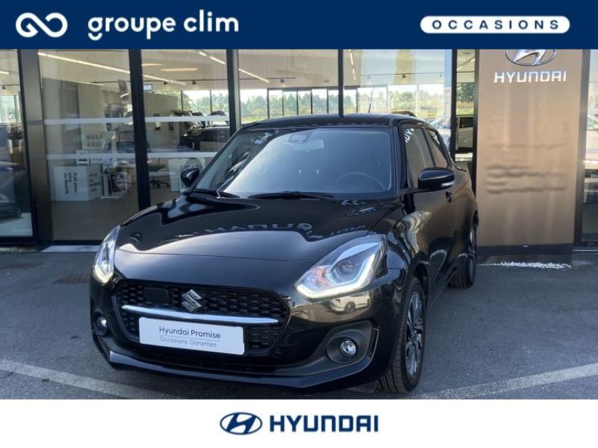 40990 : Hyundai Dax - i-AUTO - SUZUKI Swift - Swift - Super Black Pearl métallisé - Traction - Essence/Micro-Hybride