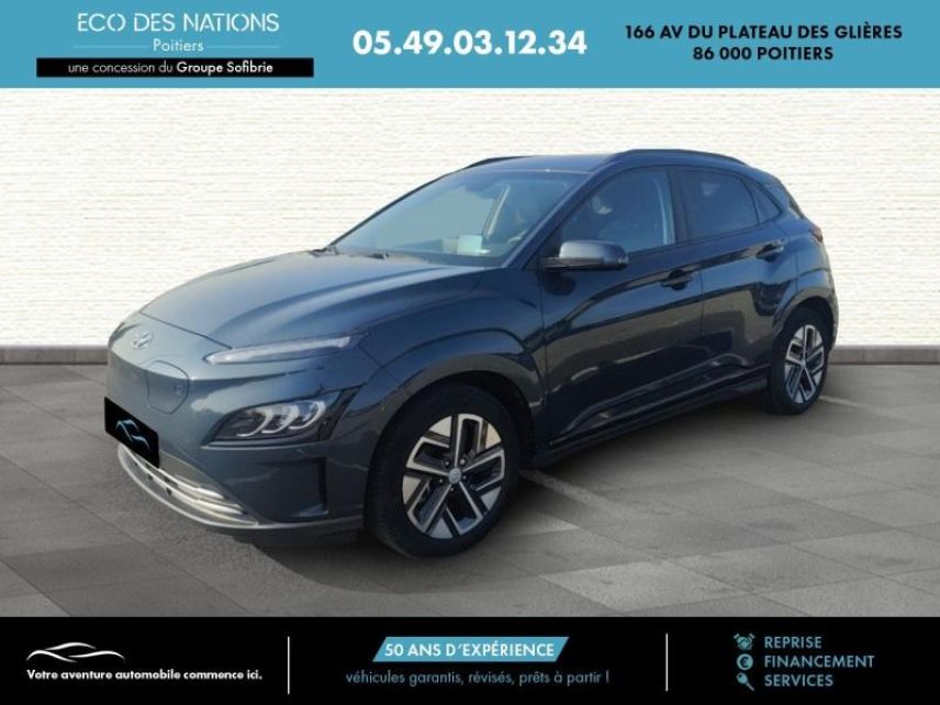 86000 : Hyundai Poitiers - Eco des Nations - HYUNDAI Kona - Kona - Bleu - Traction - Electrique