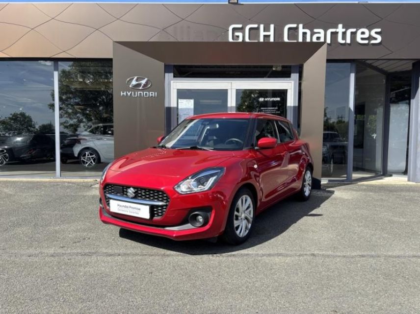 28600 : Hyundai Chartres - GCA - SUZUKI Swift - Swift - Burning Red Pearl métallisé - Traction - Essence/Micro-Hybride