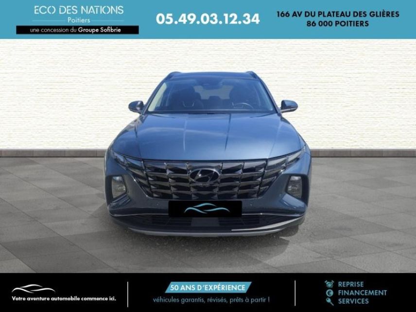 86000 : Hyundai Poitiers - Eco des Nations - HYUNDAI Tucson - Tucson - Bleu - Traction - Hybride : Essence/Electrique
