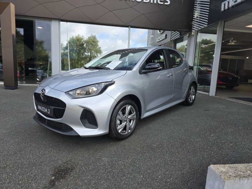 29000 : Hyundai Quimper - Iroise Automobiles - MAZDA Mazda 2 Hybrid - Mazda 2 Hybrid - Stormy Silver métallisé - Traction - Hybride : Essence/Electrique