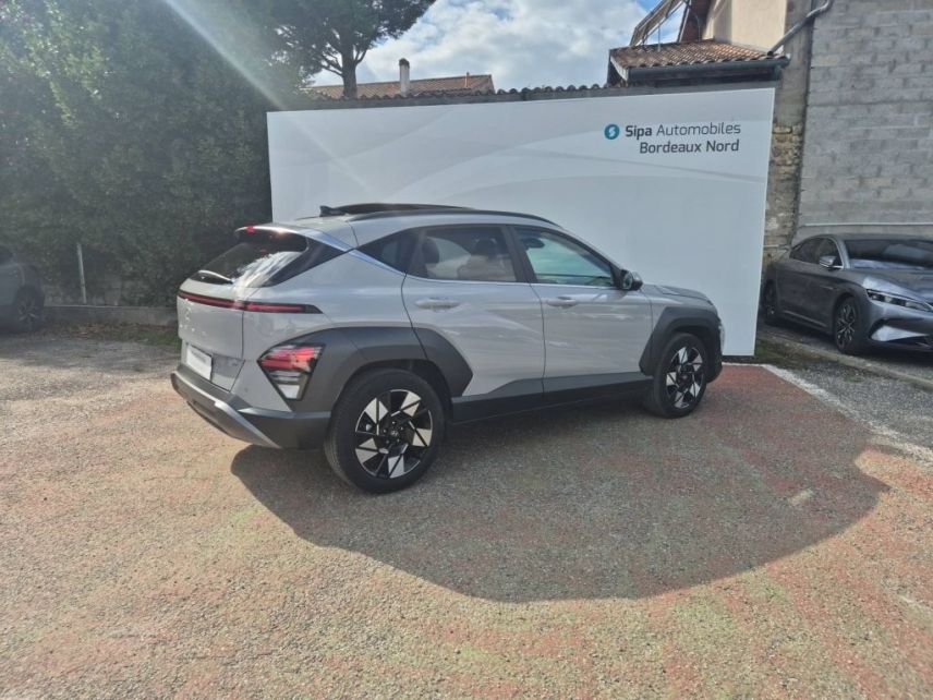 33110 : Hyundai Bordeaux Nord Le Bouscat - Sipa Automobiles - HYUNDAI KONA Executive - KONA II - GRIS - Automate sequentiel - Essence / Courant électrique
