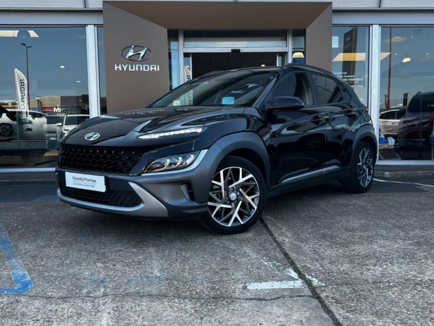 72100 : Hyundai Le Mans - GCH LE MANS - HYUNDAI Kona - Kona - Abyss Black Métal - Traction - Hybride : Essence/Electrique