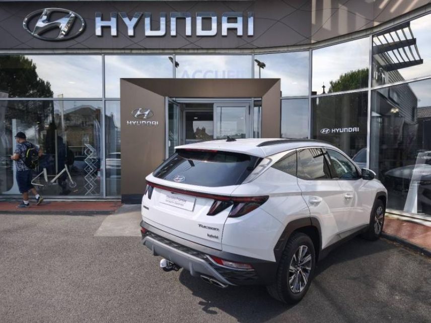 19100 : Hyundai Brive-la-Gaillarde - Garage Pouget - HYUNDAI Tucson - Tucson - Atlas White - Traction - Hybride : Essence/Electrique