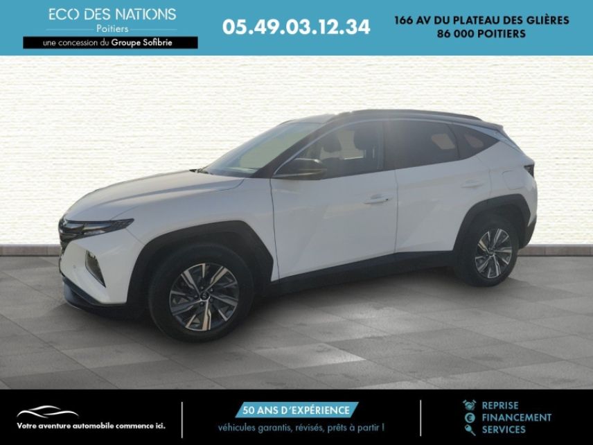 86000 : Hyundai Poitiers - Eco des Nations - HYUNDAI Tucson - Tucson - Blanc - Traction - Hybride : Essence/Electrique