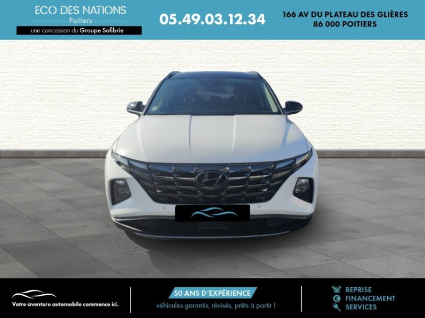 86000 : Hyundai Poitiers - Eco des Nations - HYUNDAI Tucson - Tucson - Blanc - Traction - Hybride : Essence/Electrique