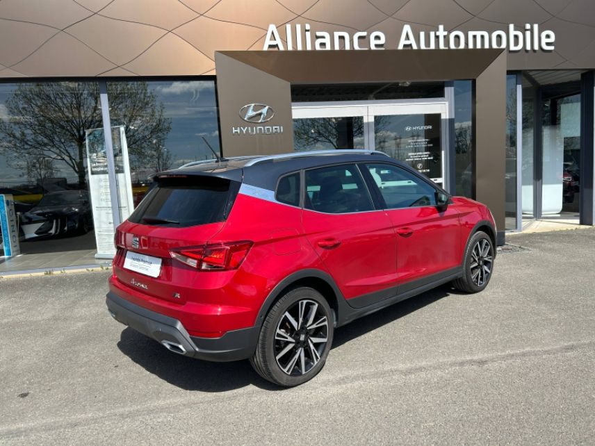 28600 : Hyundai Chartres - Alliance Automobile - SEAT Arona - Arona - Rouge Désir/Toit Gris Magnétique - Traction - Essence