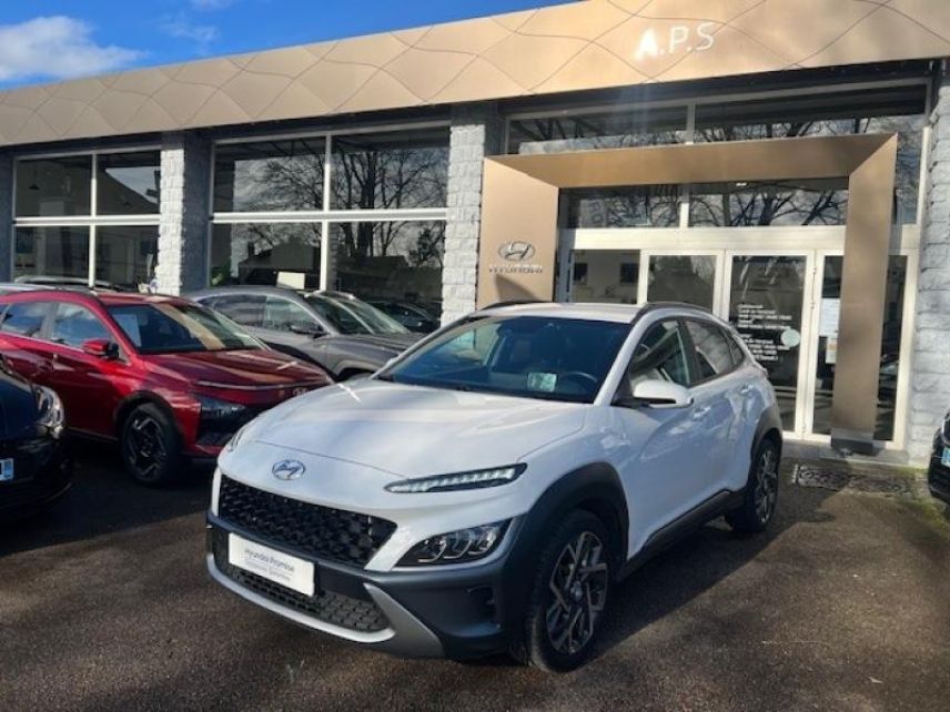 89100 : Hyundai Sens - APS - HYUNDAI Kona - Kona - Atlas White - Traction - Hybride : Essence/Electrique