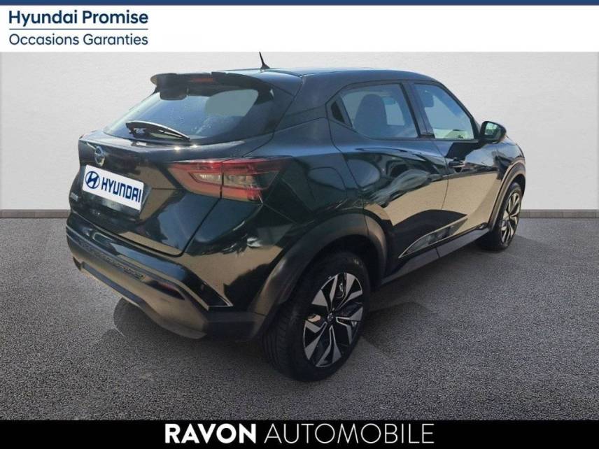 42100 : Hyundai Saint-Etienne - Ravon Automobile - NISSAN JUKE 2021.5 Acenta - JUKE II - Noir - Boîte manuelle - Essence sans plomb