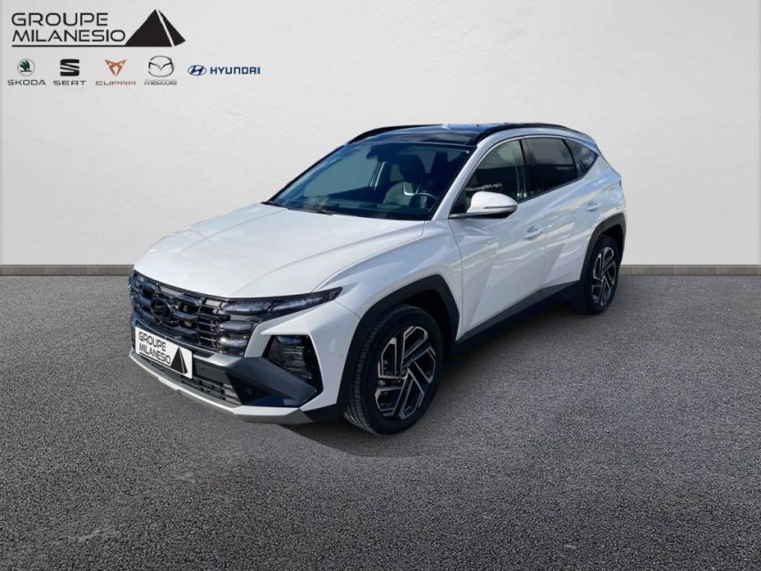 13300 : Hyundai Salon de Provence - Cap Milanesio - HYUNDAI TUCSON Executive - TUCSON IV - Blanc - Boîte automatique - Essence / Courant électrique
