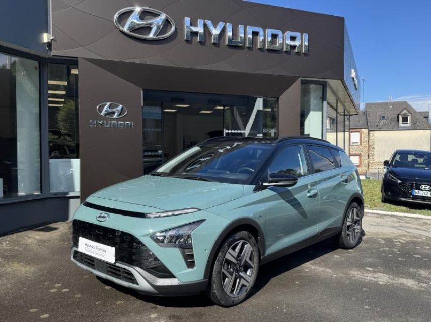 50300 : Hyundai Avranches - GCA - HYUNDAI Bayon - Bayon - Mangrove Green Métal/Toit/rétros Black - Traction - Essence/Micro-Hybride