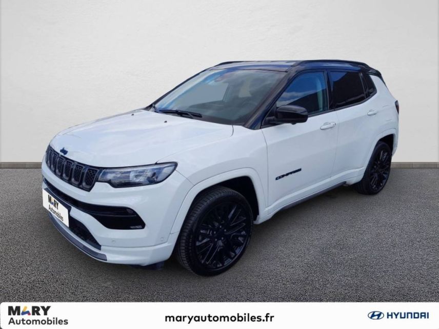 80330 : Hyundai Amiens - Mary Automobiles - JEEP COMPASS S - COMPASS II - Blanc - Boîte automatique - Essence / Courant électrique