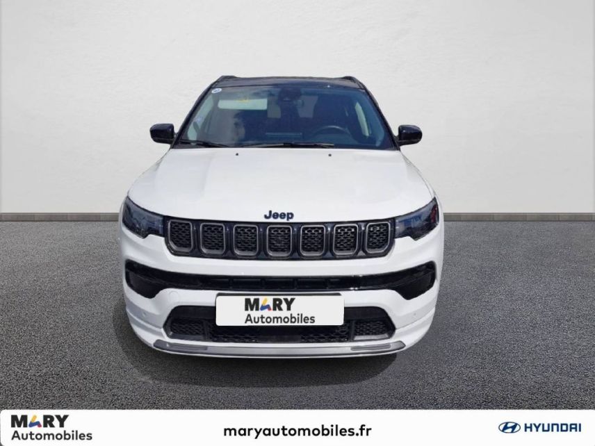 80330 : Hyundai Amiens - Mary Automobiles - JEEP COMPASS S - COMPASS II - Blanc - Boîte automatique - Essence / Courant électrique
