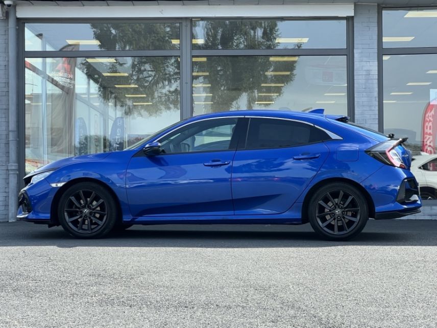 57200 : Hyundai Sarreguemines - Theobald Automobiles - HONDA Civic - Civic - Bleu Sport Brillant Métallisé - Traction - Essence