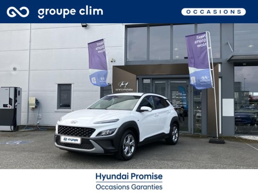 65000 : Hyundai - Groupe Clim - Tarbes - HYUNDAI Kona - Kona - Atlas White - Traction - Essence/Micro-Hybride