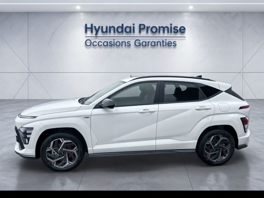 85000 : Hyundai MoceanRent | La Roche-sur-Yon - Océane Auto - HYUNDAI KONA N Line Ultime Edition - KONA II - Blanc - Automate sequentiel - Essence / Courant électrique