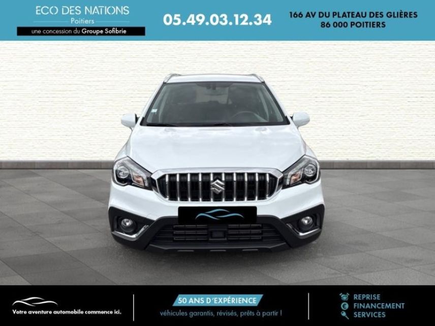 86000 : Hyundai Poitiers - Eco des Nations - SUZUKI S-Cross - S-Cross - Blanc - Traction - Essence/Micro-Hybride