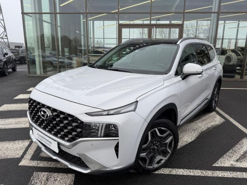 37540 : Hyundai Tours - EOS des Nations - HYUNDAI Santa Fe - Santa Fe - Glacier White Métal - Transmission intégrale - Hybride rechargeable : Essence/Electrique