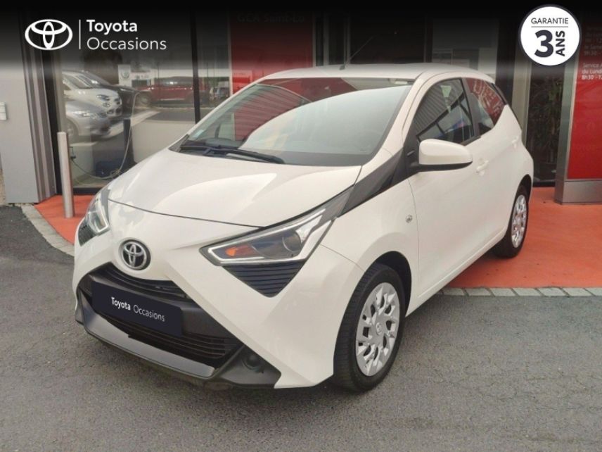 50000 : Hyundai Saint-Lô - GCA - TOYOTA Aygo - Aygo - Blanc - Traction - Essence