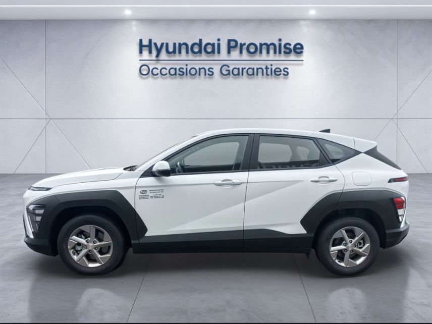 85000 : Hyundai MoceanRent | La Roche-sur-Yon - Océane Auto - HYUNDAI KONA Intuitive - KONA II - Blanc - Automate sequentiel - Essence / Courant électrique