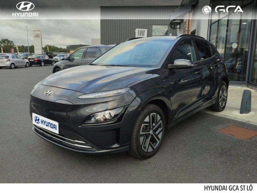 50000 : Hyundai Saint-Lô - GCA - HYUNDAI Kona - Kona - Shimmering Silver Métal - Traction - Electrique