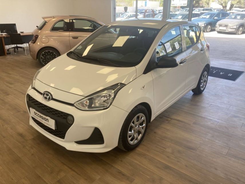 83130 : Hyundai Toulon - Autodif SAS - Groupe BALDASSARI - HYUNDAI i10 Initia - i10 II - Blanc - Boîte manuelle - Essence sans plomb