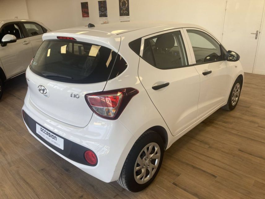 83130 : Hyundai Toulon - Autodif SAS - Groupe BALDASSARI - HYUNDAI i10 Initia - i10 II - Blanc - Boîte manuelle - Essence sans plomb
