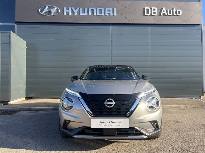 21300 : Hyundai Dijon - Privilège Automobiles - NISSAN JUKE 2023 N-Design - JUKE II - Gris - Boîte hybride multimode - Essence / Courant électrique