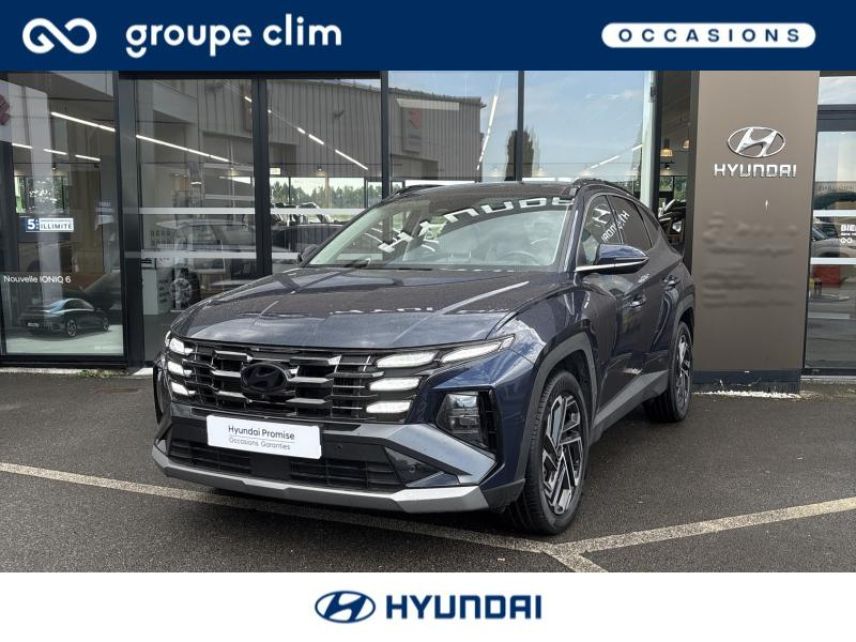 40990 : Hyundai Dax - i-AUTO - HYUNDAI Tucson - Tucson - Sailing Blue Métal - Traction - Hybride : Essence/Electrique