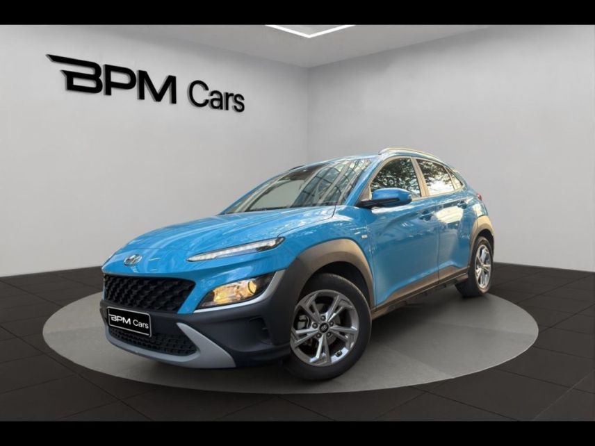 92130 : Hyundai ISSY-LES-MOULINEAUX - BPM Cars - HYUNDAI Kona - Kona - Surfy Blue Métal - Traction - Essence/Micro-Hybride