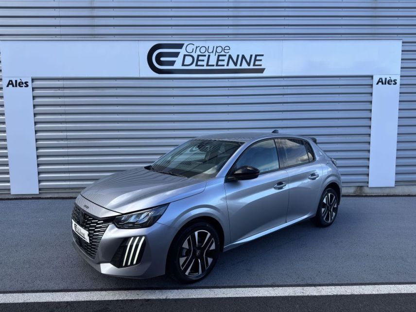30100 : Hyundai Alès - Auto Hall - PEUGEOT 208 Allure - 208 II - Gris - Automate sequentiel - Essence sans plomb