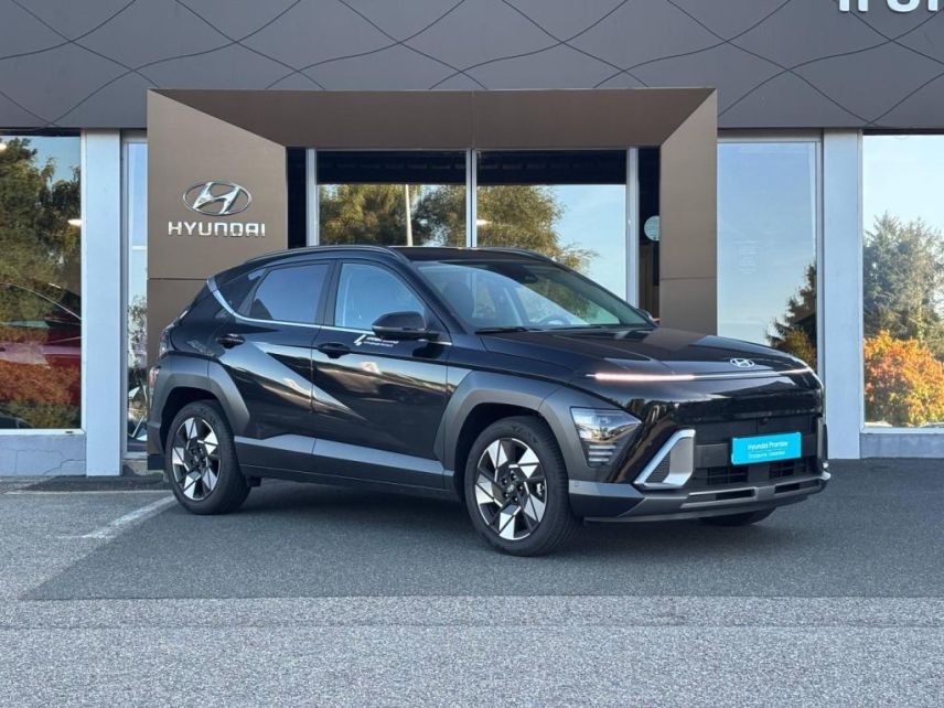29000 : Hyundai Quimper - Iroise Automobiles - HYUNDAI Kona - Kona - Abyss Black perlé métallisé - Traction - Hybride : Essence/Electrique