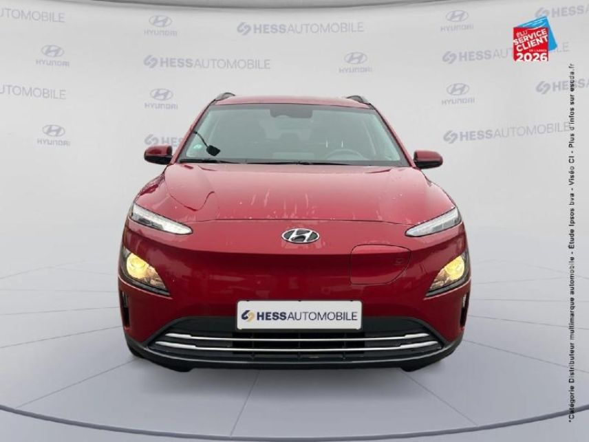 67800 : Hyundai Strasbourg - HESS Automobile - HYUNDAI Kona - Kona - Sunset Red Métal - Traction - Electrique