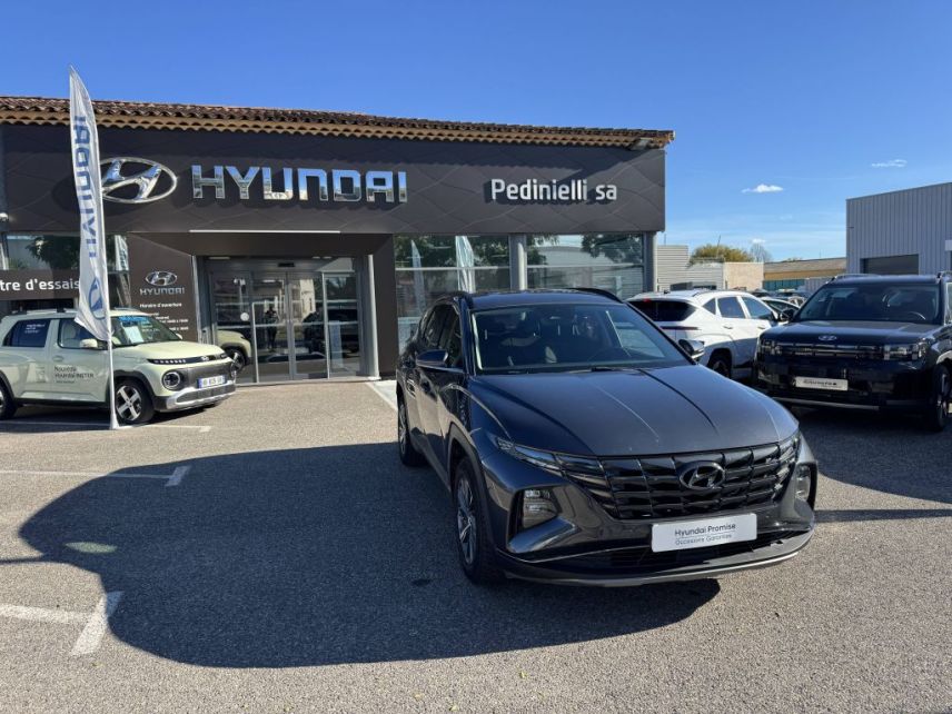 84120 : Hyundai PERTUIS - SA PEDINIELLI - HYUNDAI TUCSON Creative - TUCSON IV - TEAL BLUE - Boîte automatique - Essence / Courant électrique