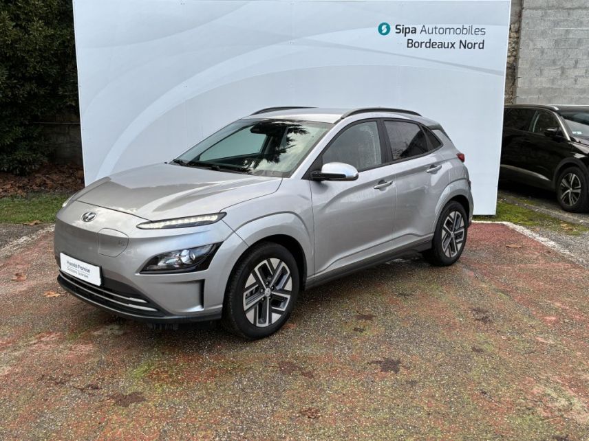 33110 : Hyundai Bordeaux Nord Le Bouscat - Sipa Automobiles - HYUNDAI KONA ELECTRIC Intuitive - KONA ELECTRIC (12/2020) - GRIS CLAIR - Automate à fonct. Continu - Courant électrique