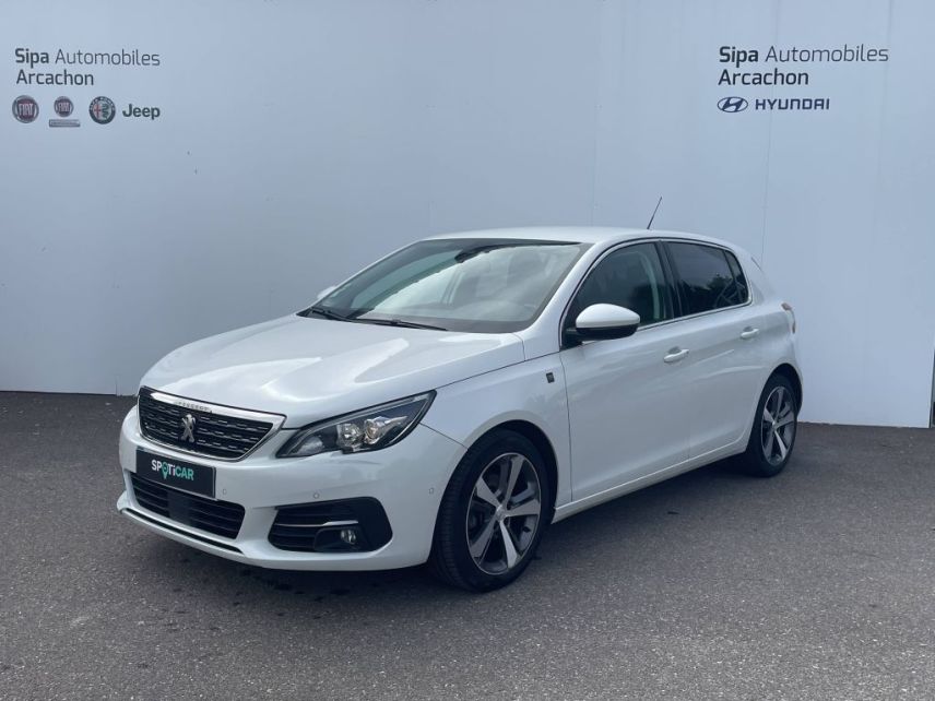 33260 : Hyundai Arcachon - Sipa Automobiles - PEUGEOT 308 Tech Edition - 308 II - BLANC - Boîte automatique - Essence sans plomb