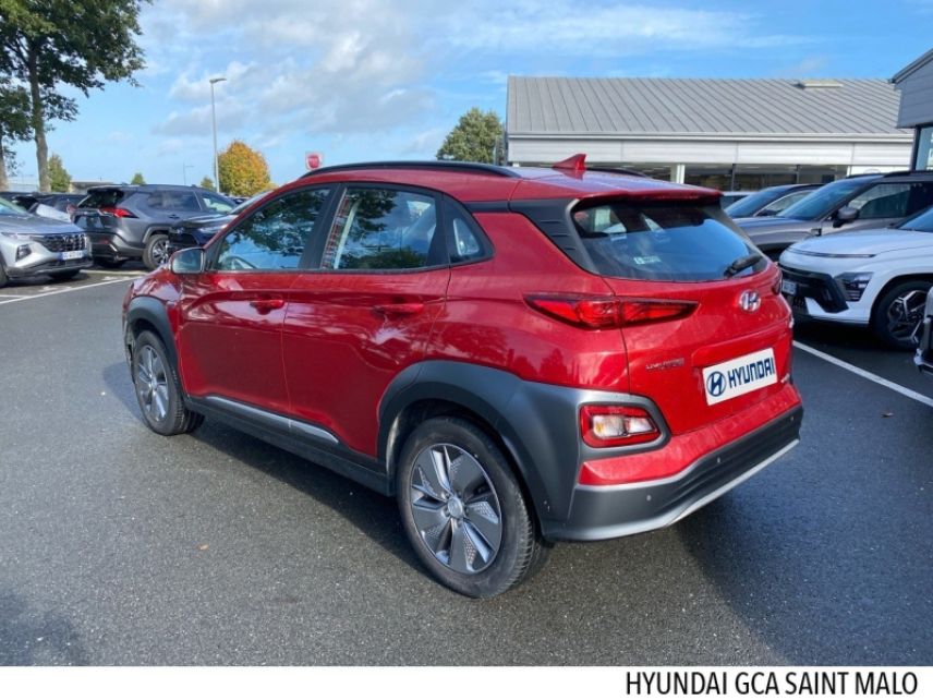 35400 : Hyundai Saint-Malo - GCA - HYUNDAI Kona - Kona - Sunset Red Métal - Traction - Electrique