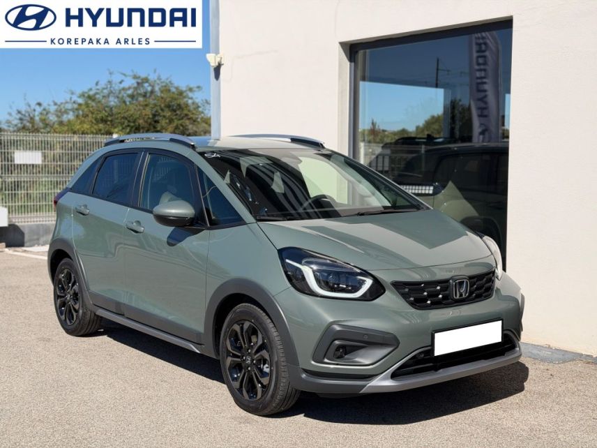 13200 : HYUNDAI Arles - Lexa Automobile - HONDA JAZZ CROSSTAR E:HEV Advance - JAZZ IV - Vert - Automate à fonct. Continu - Essence / Courant électrique