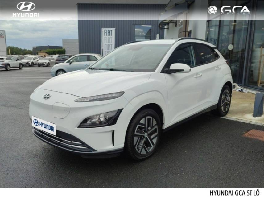 50000 : Hyundai Saint-Lô - GCA - HYUNDAI Kona - Kona - Chalk White Métal - Traction - Electrique