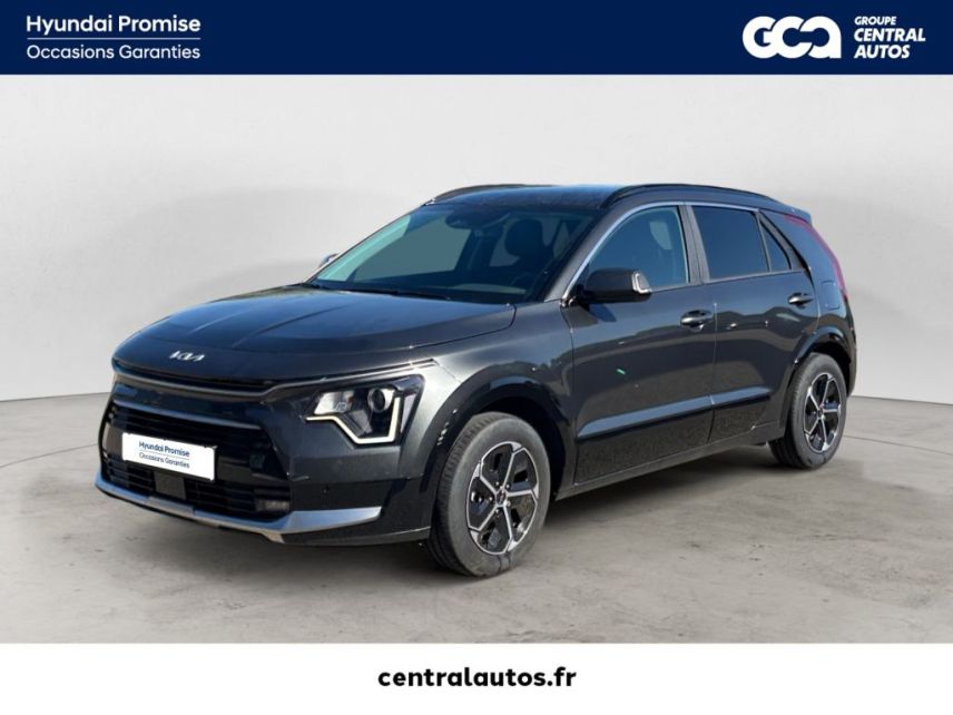 38300 : Hyundai Bourgoin-Jallieu - Groupe Central Autos - KIA NIRO Active Business - NIRO II - Gris - Automate sequentiel - Essence / Courant électrique