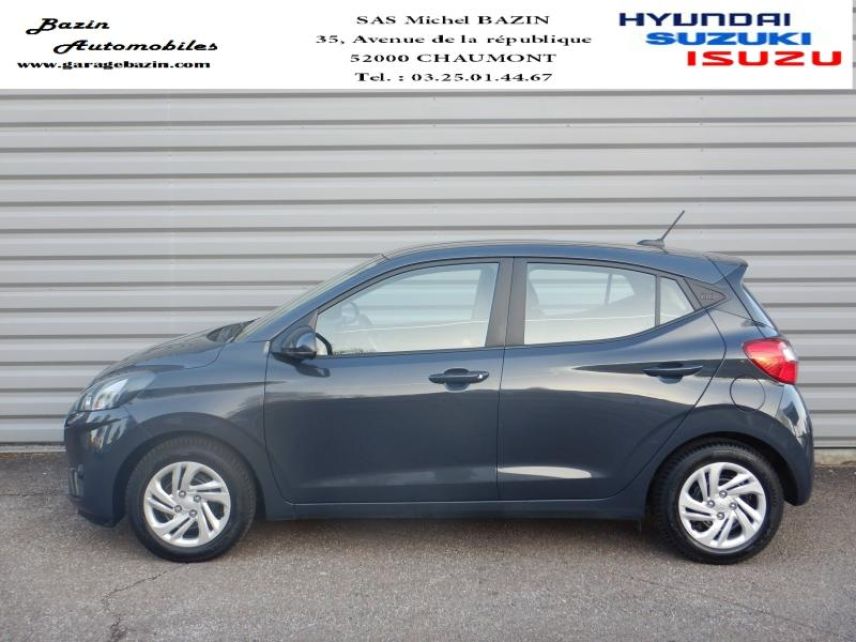 52000 : Hyundai Chaumont - Garage Michel Bazin - HYUNDAI i10 - i10 - Aurora Grey Métal - Traction - Essence