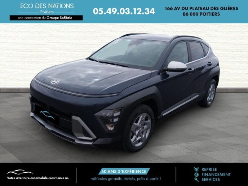 86000 : Hyundai Poitiers - Eco des Nations - HYUNDAI Kona - Kona - Denim Blue perlé métallisé - Traction - Essence
